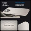 Spigen Liquid Air Designed for iPhone 15 Pro Case (2023) [Military-Grade Protection] - Natural Titanium
