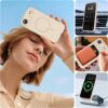 71rHeZUdcrL._AC_SL1500_ Miracase Magnetic for iPhone Air Case, Compatible with MagSafe, Integrated Silicone Camera Control Cover, 3.0mm Thicken Shockproof Drop Protection Phone Case for 17 Air,Dark Green