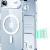 71s3IFLb0iL._AC_SL1500_ ESR for iPhone Air Case, Camera Control Cover, Compatible with MagSafe, Shockproof Military-Grade Protection, Magnetic Phone Case for iPhone Air, Classic Hybrid Case, Clear