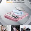 Miracase for iPhone 17 Pro Max Case 6.9" Full-Body Phone Case with Built-in Glass Screen Protector& Full Camera Protector,[Magnetic with MagSafe] Drop Proof 17 ProMax Cover, Lilac