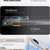 Spigen for iPhone Air Case, Liquid Air [TPU Covered Camera Control] [No Magnet Ring] [Military-Grade Protection] - Natural Titanium