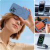 Miracase Magnetic for iPhone 14 Pro Max Case, [Soft Anti-Scratch Microfiber Lining], Compatible with MagSafe, Silicone Shockproof Protection Phone Case for iPhone 14 Pro Max,Glass Blue