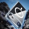 71uYcDlHt2L._AC_SL1500_ ESR for iPhone Air Case, Camera Control Cover, Compatible with MagSafe, Shockproof Military-Grade Protection, Magnetic Phone Case for iPhone Air, Classic Hybrid Case, Clear