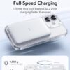 71ud0DMhItL._AC_SL1500_ ESR for iPhone 17 Case, Camera Control Cover, Compatible with MagSafe, Shockproof Military-Grade Protection, Magnetic Phone Case for iPhone 17, Classic Hybrid Case, Clear Shimmer