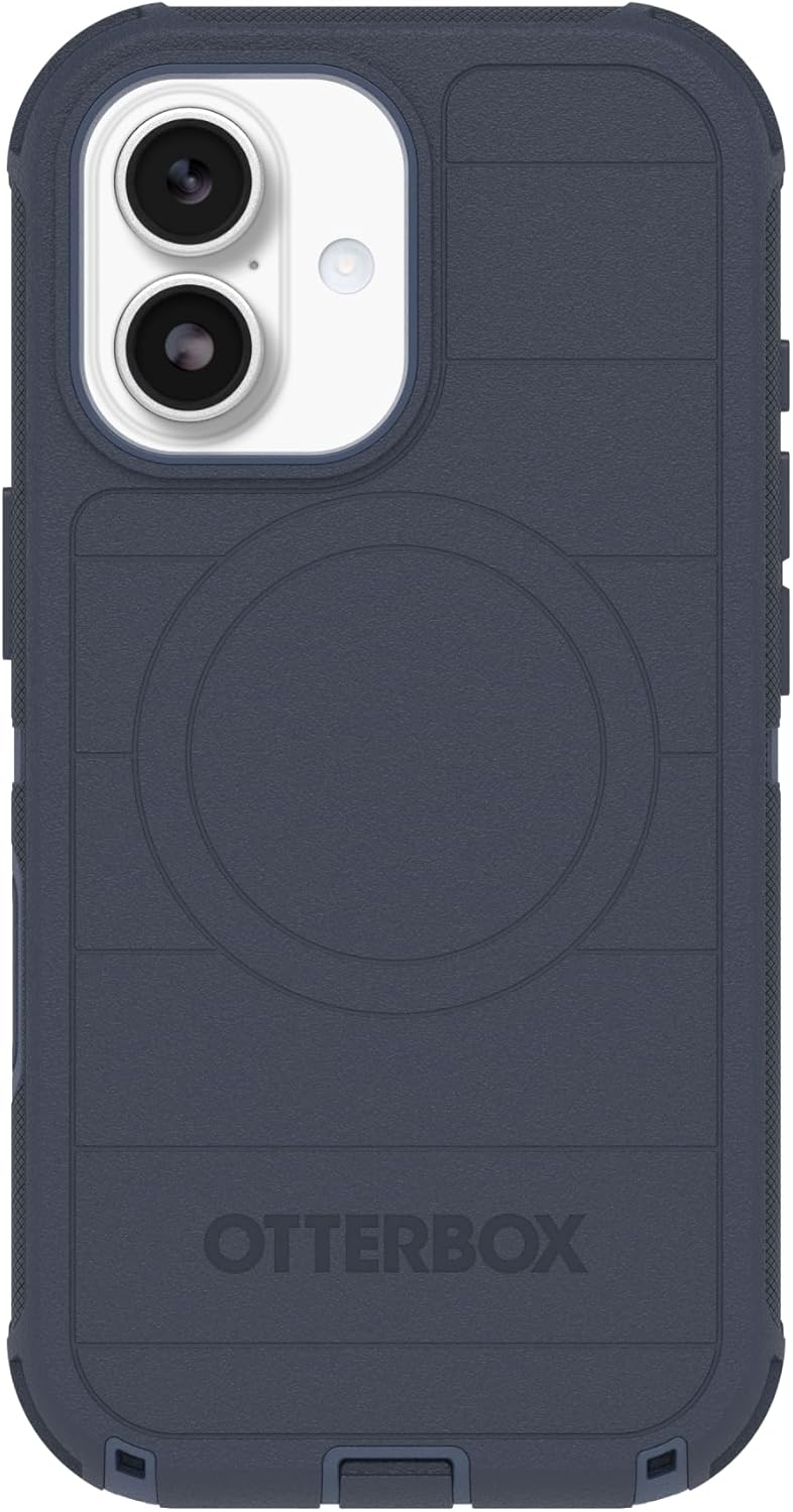 71vGRq7ln6L._AC_SL1500_ OtterBox iPhone 17 Defender Pro Series Case - Blue Sentiment - Tough, Rugged & Durable iPhone Case, Snaps on MagSafe