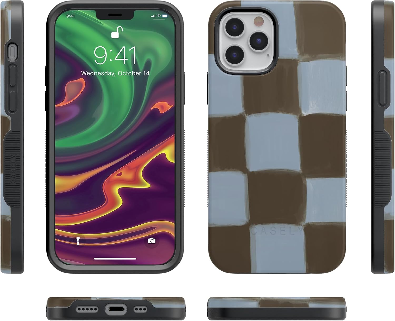 71vgwtMatQL._AC_SL1500_ Casely iPhone 12 Pro Max Case | Up River | The Boyfriend Collection | Bold Protective Design | Compatible with MagSafe