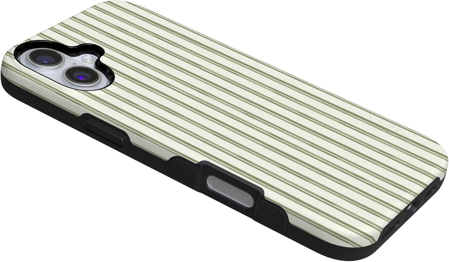 71wfHnyM66L._AC_SL1500_ Casely iPhone 16 Case | Linen Stripe | The Boyfriend Collection | Bold Protective Design | Compatible with MagSafe