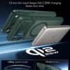 71wu5LdvVL._AC_SL1500_ ESR for iPhone 17 Pro Case, Camera Control Cover, Compatible with MagSafe, Shockproof Military-Grade Protection, Magnetic Phone Case for iPhone 17 Pro, Classic Hybrid Case, Frosted Green