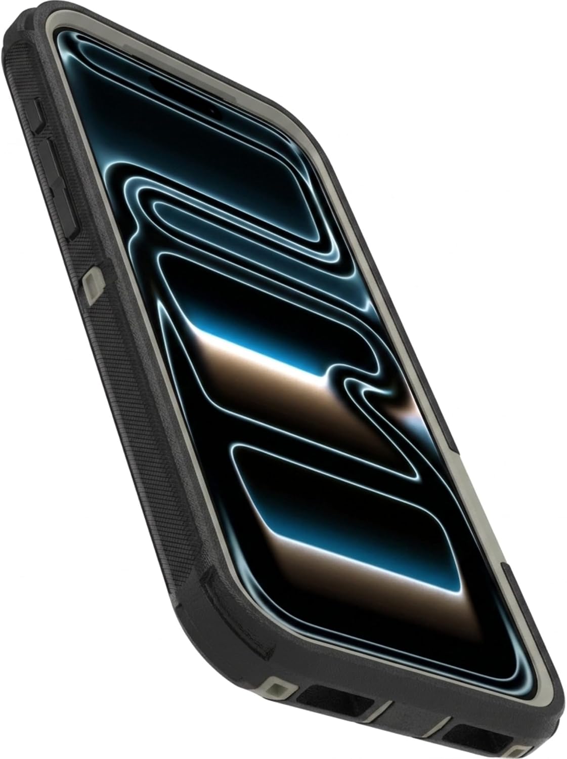 71yXr2Hsy7L._AC_SL1500_ OtterBox iPhone 17 Pro Max (Only) - Defender Series Case - Graphite Shadow (Black & Grey) - Snaps on MagSafe - Tough - Rugged & Durable