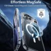 ESR for iPhone 17 Pro Case, Camera Control Cover, Compatible with MagSafe, Shockproof Military-Grade Protection, Magnetic Phone Case for iPhone 17 Pro, Classic Hybrid Case, Clear