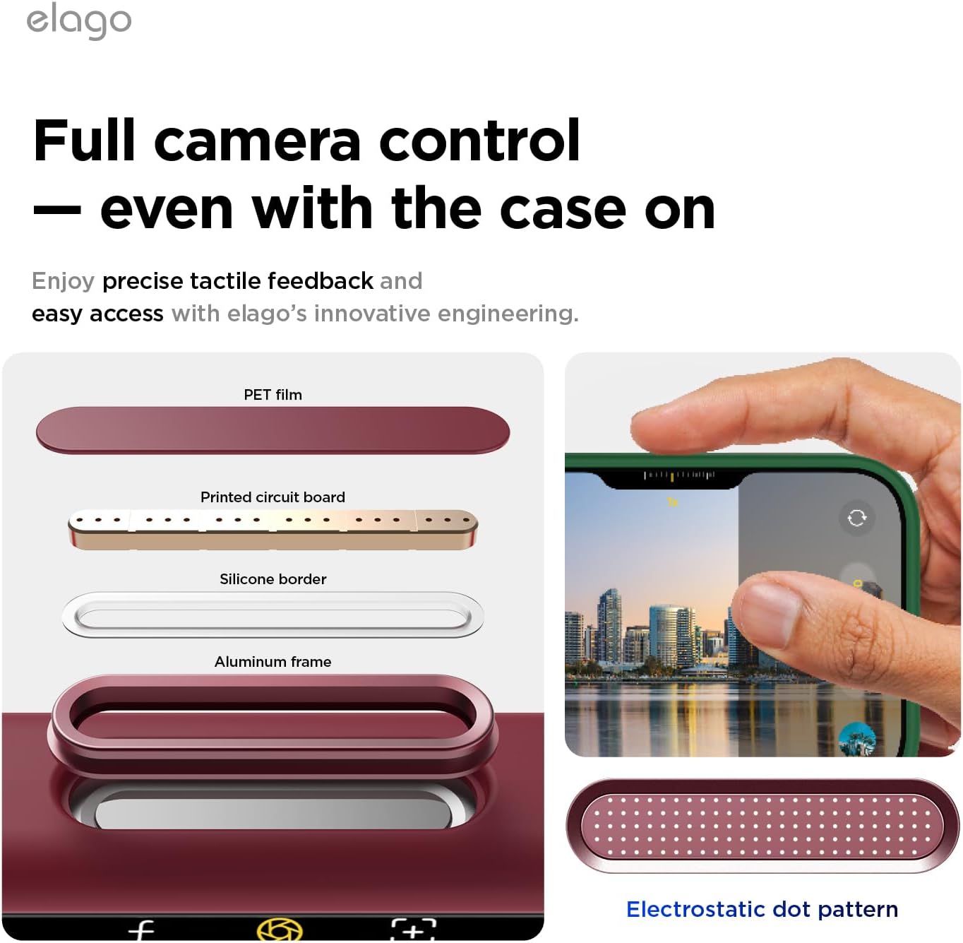 71z1Y6TohFL._AC_SL1500_ elago for iPhone 17 Case, Premium Magnetic Silicone Case, Compatible with MagSafe, Liquid Silicone Material, Protective Cover, Shockproof, Slim Phone, 6.3 inch (Burgundy)