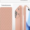 Spigen for iPhone 17 Pro Max Case, Liquid Air [TPU Covered Camera Control] [No Magnet Ring] [Military-Grade Protection] - Rose Titanium