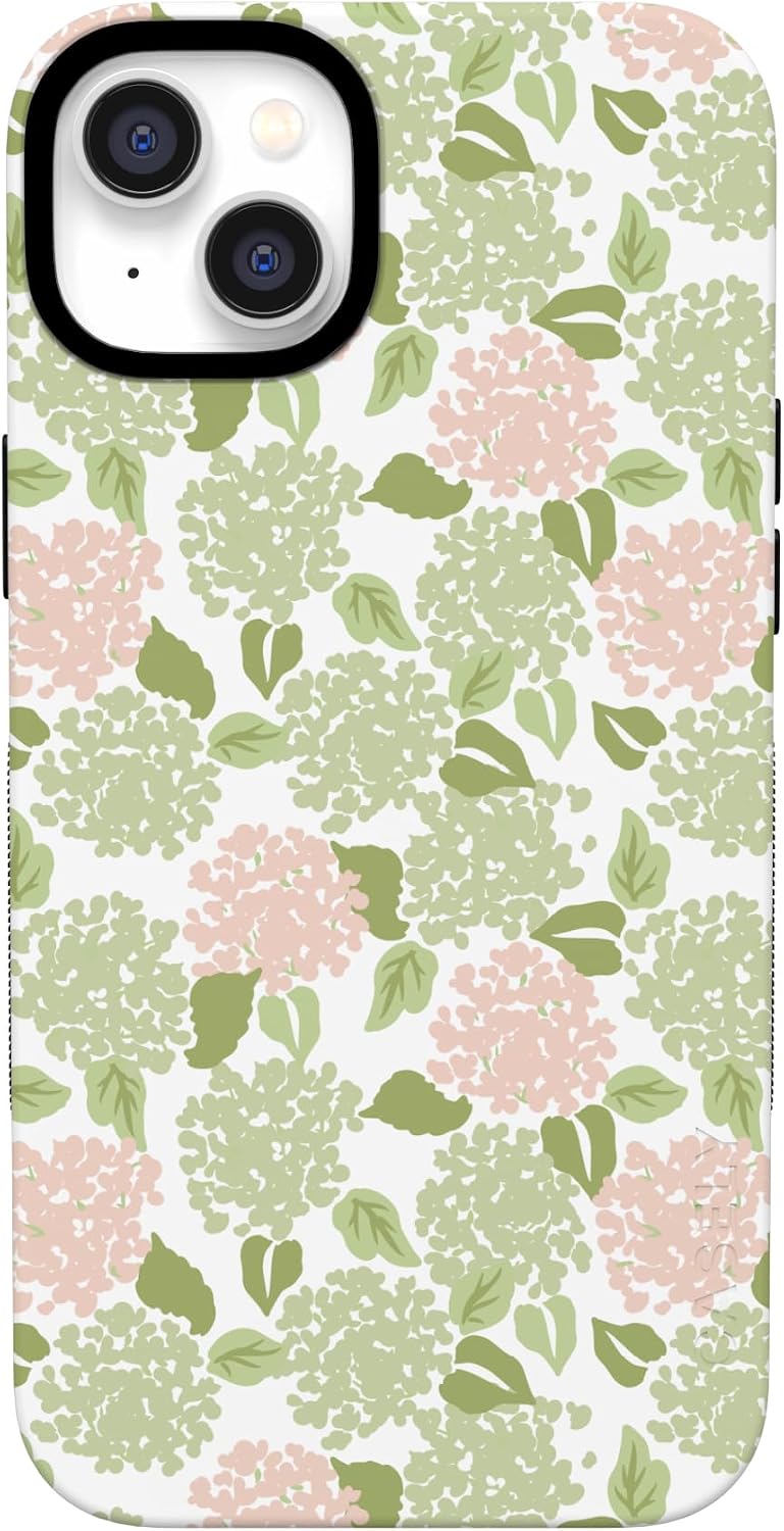 71zOeBItvYL._AC_SL1500_ Casely iPhone 14 Plus Case | Hydrangea Haze | Floral Garden | Bold Protective Design | Compatible with MagSafe