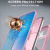 Miracase Magnetic for iPhone Air Case 6.5" [Compatible with MagSafe] Full-Body Phone Case with Built-in Glass Screen Protector & Camera Control,Drop Proof iPhone 17 Air Case Cover, Lilac