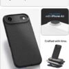 Spigen for iPhone Air Case, Liquid Air [TPU Covered Camera Control] [No Magnet Ring] [Military-Grade Protection] - Matte Black