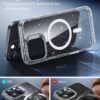812LKh5nUOL._AC_SL1500_ ESR for iPhone 16 Pro Case, Camera Control Cover, Compatible with MagSafe, Shockproof Military-Grade Protection, Magnetic Phone Case for iPhone 16 Pro, Classic Hybrid Case, Clear Shimmer