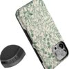 812s-M3EXnL._AC_SL1500_ Casely iPhone 13 Pro Max Case | Green Floral | Sage Garden | Bold Protective Design | Compatible with MagSafe