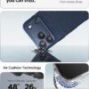 Spigen for iPhone 17 Pro Case, Liquid Air [TPU Covered Camera Control] [No Magnet Ring] [Military-Grade Protection] - Navy Blue