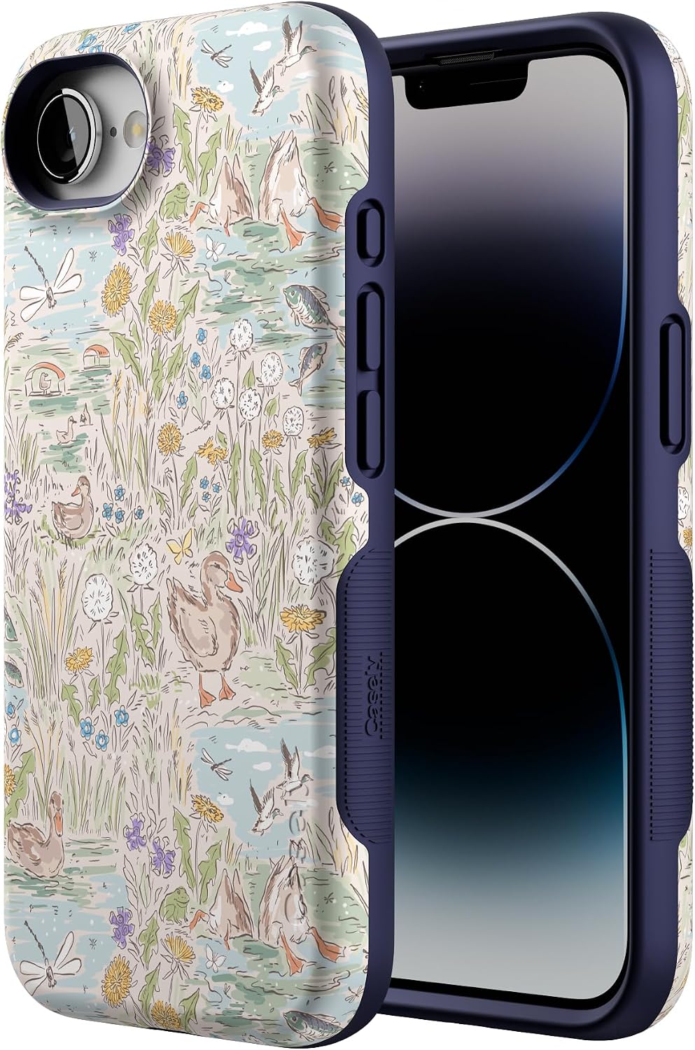 816HaDxsBKL._AC_SL1500_ Casely iPhone 17e Case | Waddle Path | Duck Pond | Bold Protective Design | Compatible with MagSafe