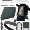 Spigen for iPhone 17 Case, Liquid Air [TPU Covered Camera Control] [No Magnet Ring] [Military-Grade Protection] - Abyss Green