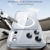 ESR for iPhone 17 Pro Max Case, Camera Control Cover, Compatible with MagSafe, Shockproof Military-Grade Protection, Magnetic Phone Case for iPhone 17 Pro Max, Classic Hybrid Case, Clear Shimmer