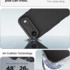 Spigen for iPhone Air Case, Liquid Air [TPU Covered Camera Control] [No Magnet Ring] [Military-Grade Protection] - Matte Black