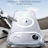 81HvNwvDKvL._AC_SL1500_ ESR for iPhone Air Case, Camera Control Cover, Compatible with MagSafe, Shockproof Military-Grade Protection, Magnetic Phone Case for iPhone Air, Classic Hybrid Case, Clear Shimmer