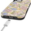 81LVpNYA1bL._AC_SL1500_ Casely iPhone 15 Case | Prairie Blooms | Pastel Floral | Bold Protective Design | Compatible with MagSafe