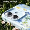 81MGE1hwCL._AC_SL1500_ ESR for iPhone 17 Case, Camera Control Cover, Compatible with MagSafe, Shockproof Military-Grade Protection, Magnetic Case for iPhone 17, Classic Hybrid, Tropical Paradise, Light Blue