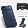 Spigen for iPhone Air Case, Liquid Air [TPU Covered Camera Control] [No Magnet Ring] [Military-Grade Protection] - Navy Blue