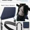 Spigen for iPhone 17 Pro Case, Liquid Air [TPU Covered Camera Control] [No Magnet Ring] [Military-Grade Protection] - Navy Blue