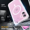 Miracase for iPhone 16 Case 6.1'', [Bubble Free] Full-Body Bumper Phone case with Built-in Full Glass Screen &Camera Control,No Gap,Compatible with MagSafe,Drop Proof 16 Cover,Matte Clear