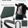Spigen for iPhone 17 Pro Max Case, Liquid Air [TPU Covered Camera Control] [No Magnet Ring] [Military-Grade Protection] - Abyss Green