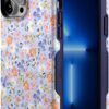81WLJu0zBL._AC_SL1500_ Casely iPhone 13 Pro Case | Poppy Meadows | Pastel Floral | Bold Protective Design | Compatible with MagSafe