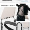 Spigen for iPhone Air Case, Liquid Air [TPU Covered Camera Control] [No Magnet Ring] [Military-Grade Protection] - Natural Titanium