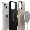 81YHvicLrdL._AC_SL1500_ Casely iPhone 15 Case | Prairie Blooms | Pastel Floral | Bold Protective Design | Compatible with MagSafe