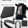 Spigen for iPhone 17 Pro Case, Liquid Air [TPU Covered Camera Control] [No Magnet Ring] [Military-Grade Protection] - Matte Black