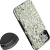 81ZWbtYNnZL._AC_SL1500_ Casely iPhone 12/12 Pro Case | Sage Garden | Green Floral | Bold Protective Design | Compatible with MagSafe