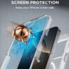Miracase Magnetic for iPhone 16 Pro Case Full-Body Phone with Built-in Glass Screen Protector, [Compatible with MagSafe] Military Drop Proof 16 Pro Cover Bumper 6.3 inch, Clear