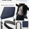 Spigen for iPhone 17 Case, Liquid Air [TPU Covered Camera Control] [No Magnet Ring] [Military-Grade Protection] - Navy Blue