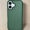 Eastinbox for iPhone 16 Case [16FT Military Grade Shockproof], Anti-Slip Anti-Scratch, Slim Translucent Frosted Matte Protective Cover, i Phone 16 Phone Case 6.1", Green