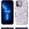 81feJCfVVL._AC_SL1500_ Casely iPhone 13 Pro Case | Poppy Meadows | Pastel Floral | Bold Protective Design | Compatible with MagSafe