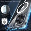 81h3ivVojDL._AC_SL1500_ ESR for iPhone 16 Pro Case, Camera Control Cover, Compatible with MagSafe, Shockproof Military-Grade Protection, Magnetic Phone Case for iPhone 16 Pro, Classic Hybrid Case, Clear Grey