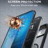81hF6wLe9bL._AC_SL1500_ Miracase Magnetic for iPhone Air Case 6.5" with Camera Control, Full Body Bumper Anti-Bend Slim Phone Case 17 Air, Built-in No-Bubble Tempered Glass Screen Protector, Fit for MagSafe, Black