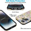81iOV7ghp2L._AC_SL1500_ Casely iPhone 16 Case | Prairie Blooms | Pastel Floral | Bold Protective Design | Compatible with MagSafe