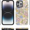 81j5rFR73sL._AC_SL1500_ Casely iPhone 15 Pro Case | Prairie Blooms | Pastel Floral | Bold Protective Design | Compatible with MagSafe