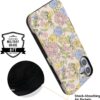 81lOxE5SQFL._AC_SL1500_ Casely iPhone 16 Case | Prairie Blooms | Pastel Floral | Bold Protective Design | Compatible with MagSafe
