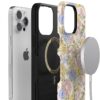 81nb768bZxL._AC_SL1500_ Casely iPhone 15 Pro Case | Prairie Blooms | Pastel Floral | Bold Protective Design | Compatible with MagSafe