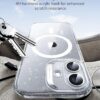 81qf3LKPP0L._AC_SL1500_ ESR for iPhone 17 Case, Camera Control Cover, Compatible with MagSafe, Shockproof Military-Grade Protection, Magnetic Phone Case for iPhone 17, Classic Hybrid Case, Clear Shimmer