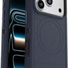 81sdi12IKsL._AC_SL1500_ OtterBox iPhone 17 Pro (Only) - Defender Series Case - Vintage Indigo Dream (Blue & Black) - Snaps on MagSafe - Tough - Rugged & Durable